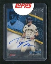 2021 Bowman's Best Best of 2021 Autographs Tyler Black #B21-TB card