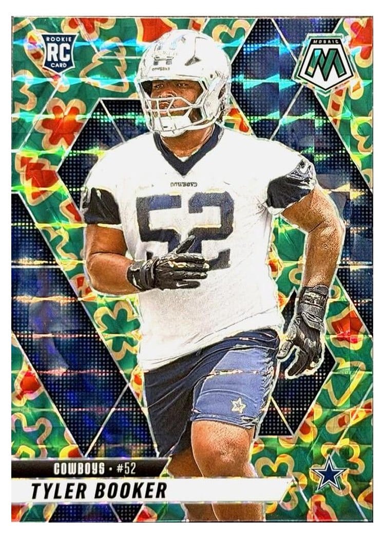 2025 Panini Mosaic Base Set Tyler Booker #348 card