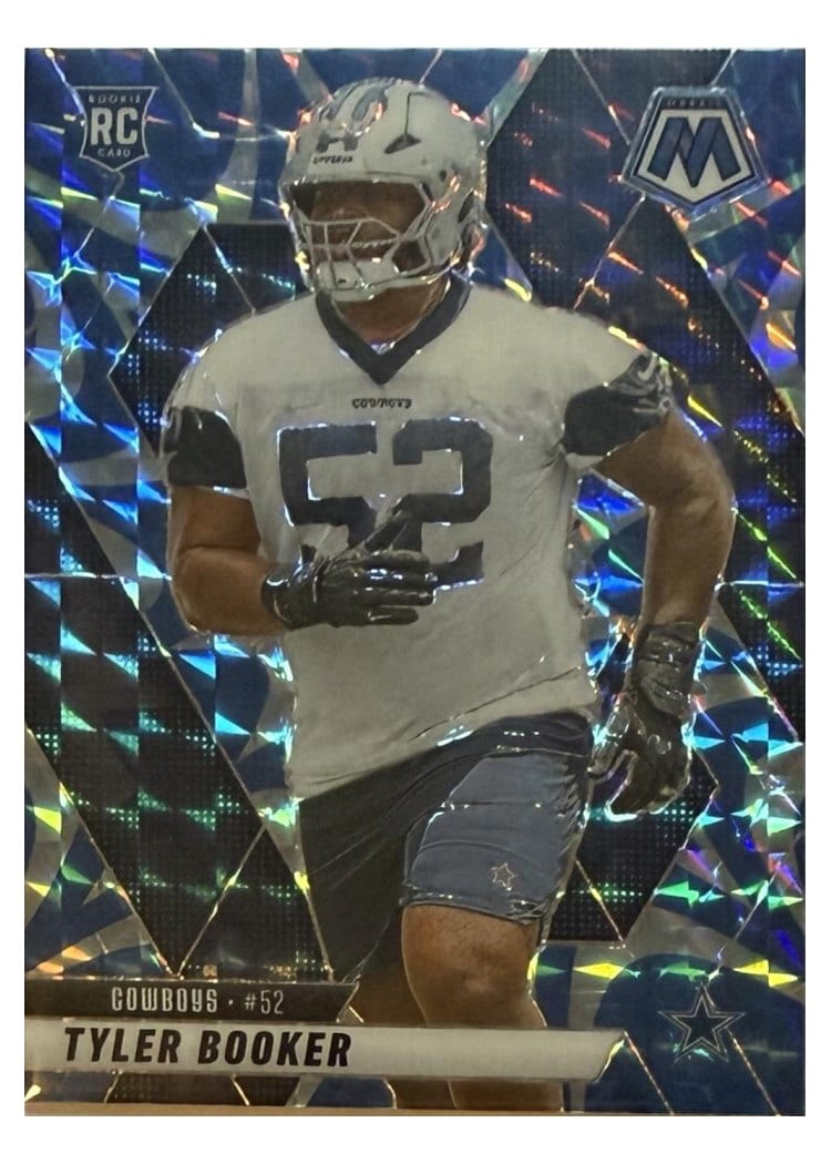 2025 Panini Mosaic Base Set Tyler Booker Reactive Blue #348 card