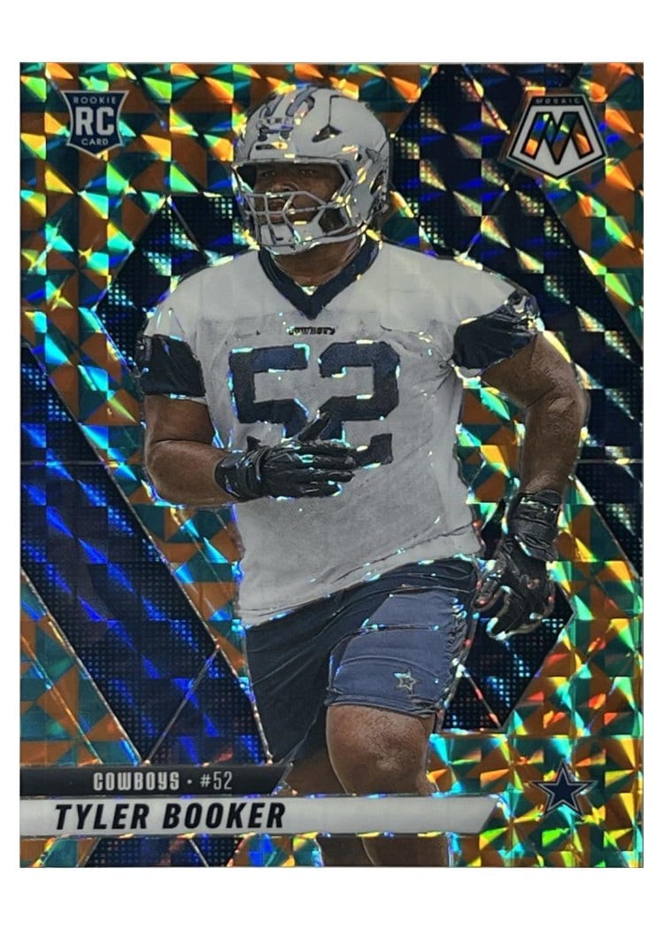 2025 Panini Mosaic Base Set Tyler Booker Tessellation #348 card