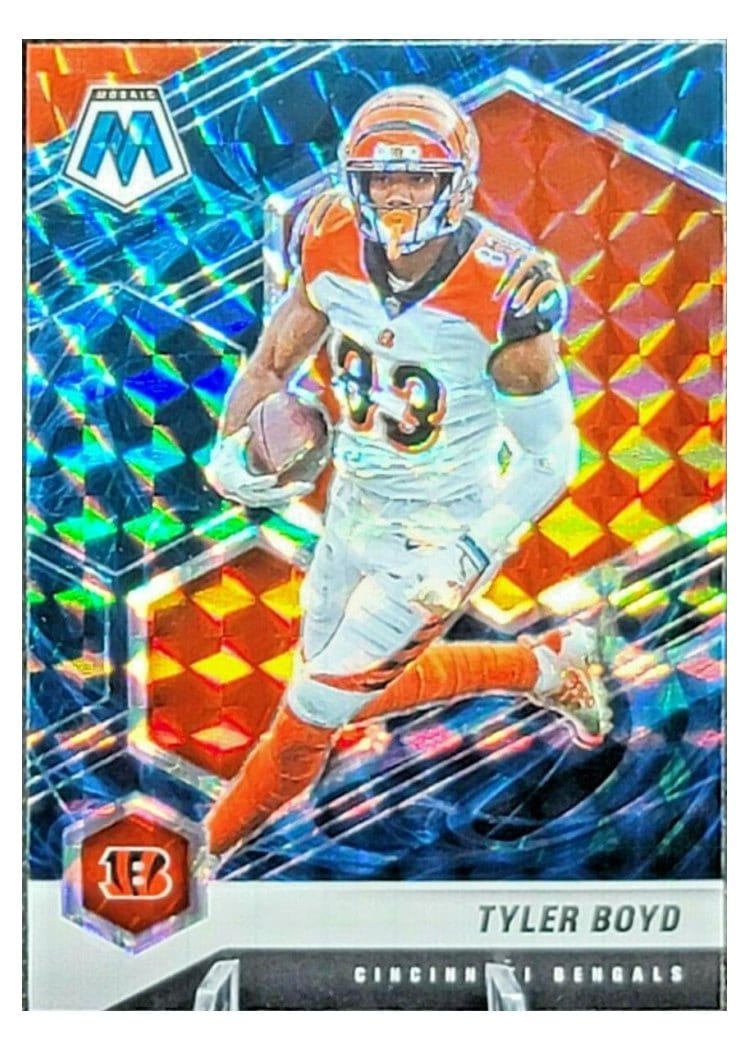 2021 Panini Mosaic Base Set Tyler Boyd #51 card