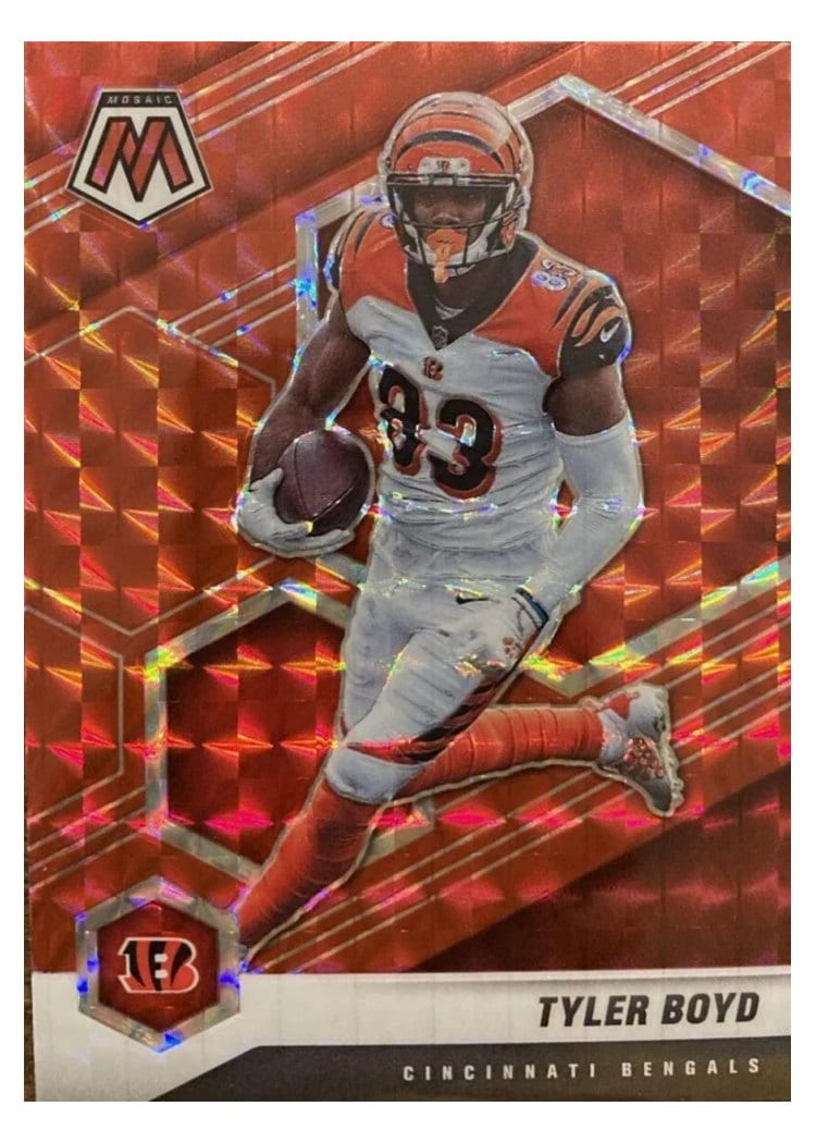 2021 Panini Mosaic Base Set Tyler Boyd #51 card