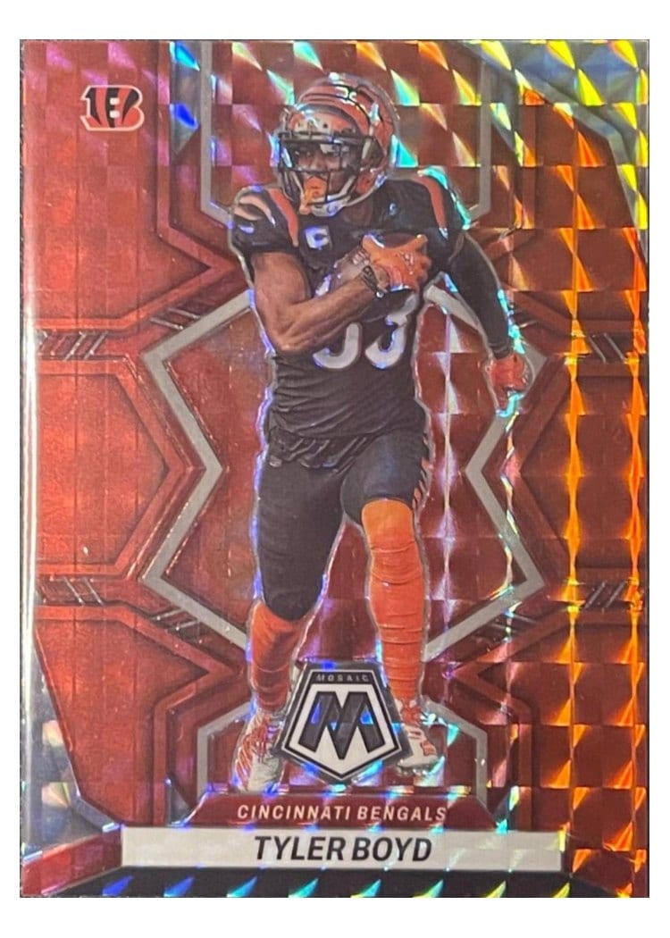 2022 Panini Mosaic Base Set Tyler Boyd #43 card