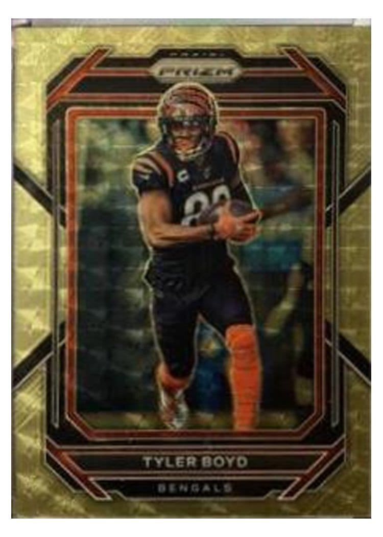 2022 Panini Prizm Base Set Tyler Boyd #60 card