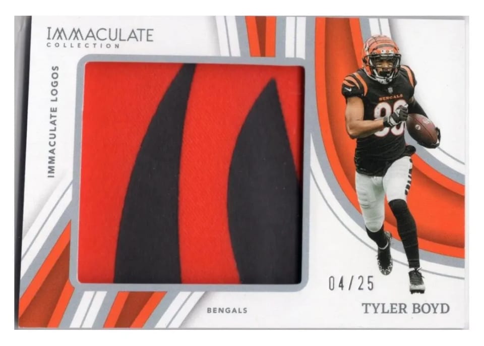 2023 Panini Immaculate Patch Tyler Boyd #10 card
