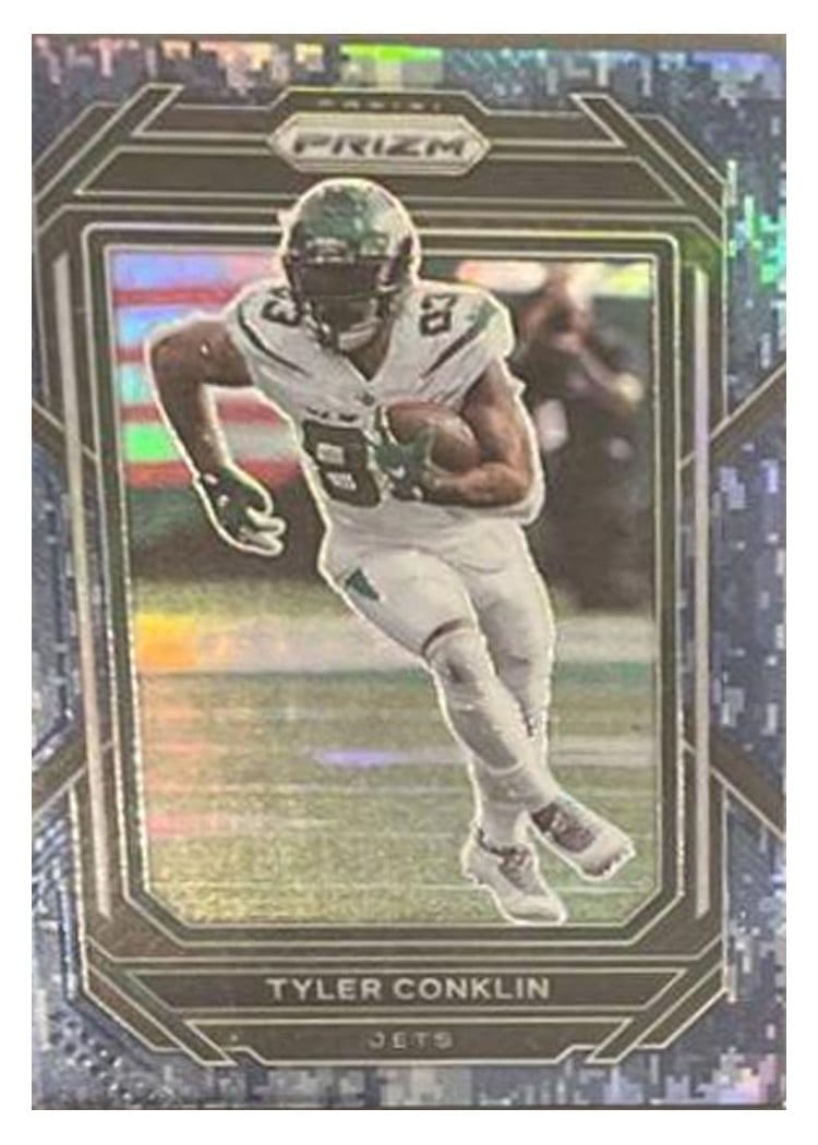 2022 Panini Prizm Base Set Tyler Conklin Navy Camo #229 card