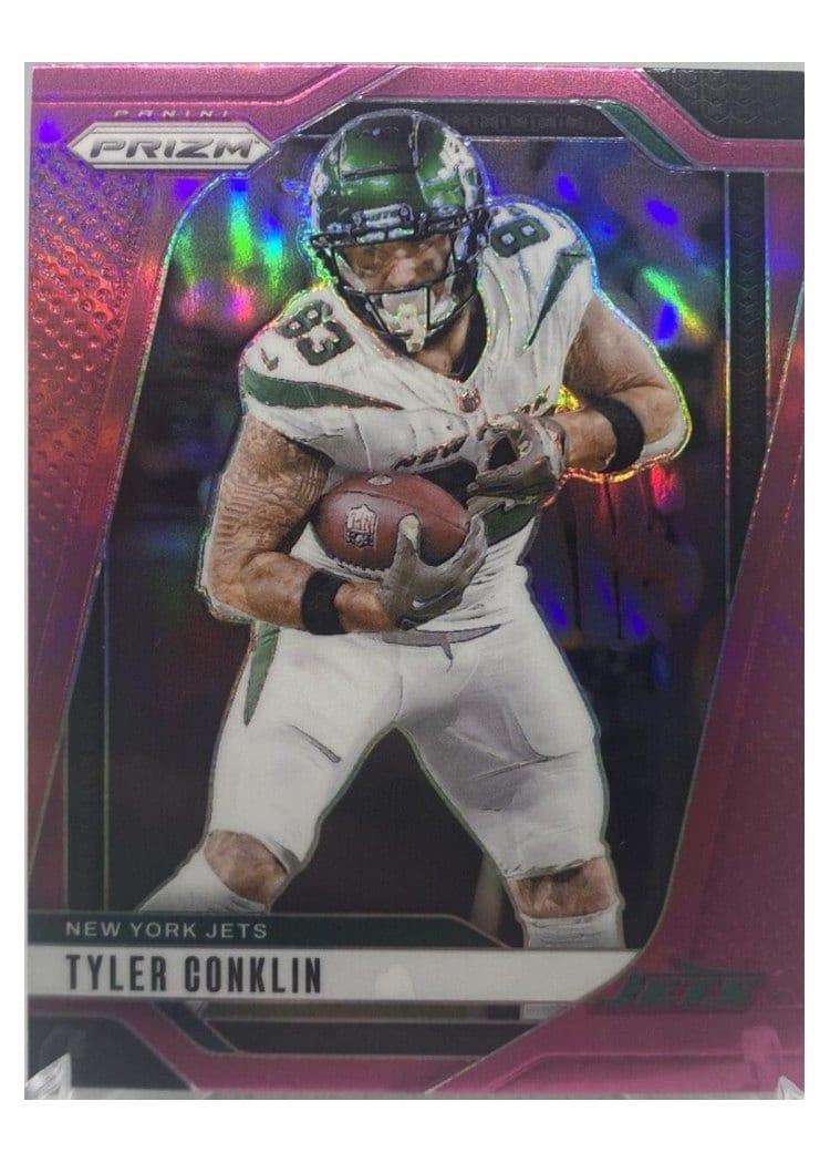 2024 Panini Prizm Base Set Tyler Conklin Pink #225 card
