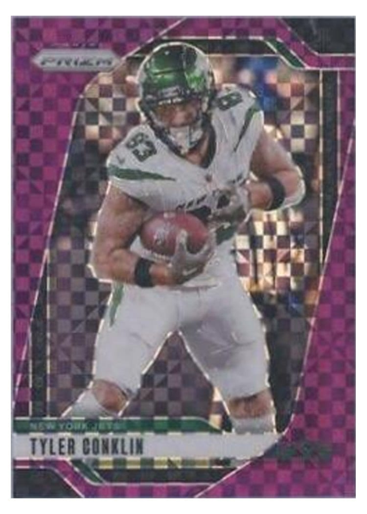 2024 Panini Prizm Base Set Tyler Conklin Purple Power #225 card