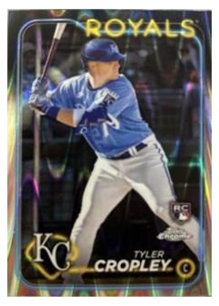 2024 Topps Chrome Base Set Tyler Cropley #148 card