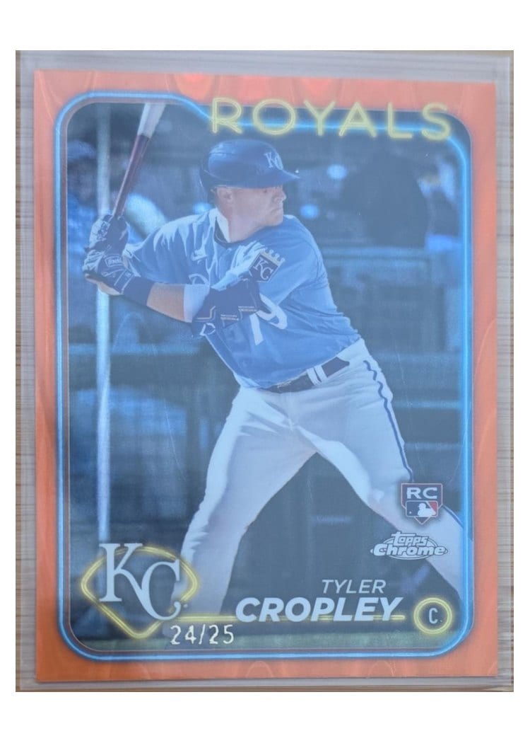 2024 Topps Chrome Base Set Tyler Cropley #148 card