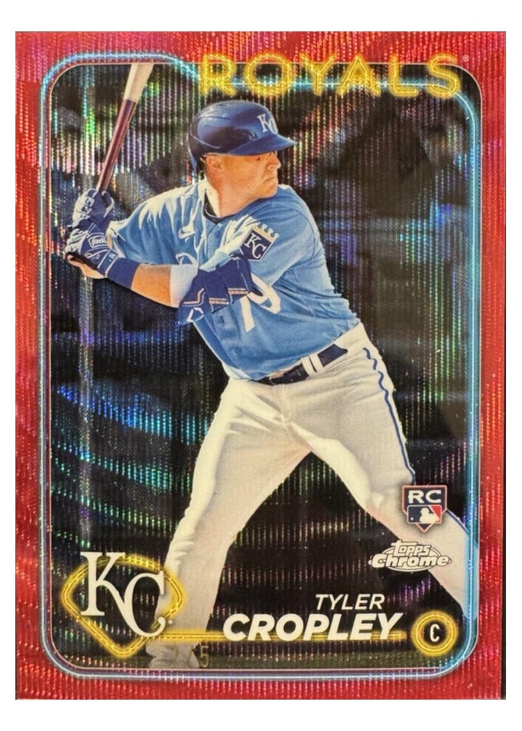 2024 Topps Chrome Base Set Tyler Cropley #148 card