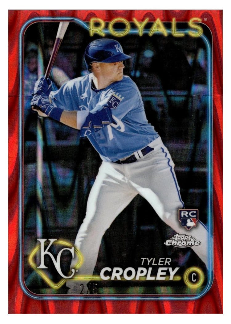 2024 Topps Chrome Base Set Tyler Cropley #148 card