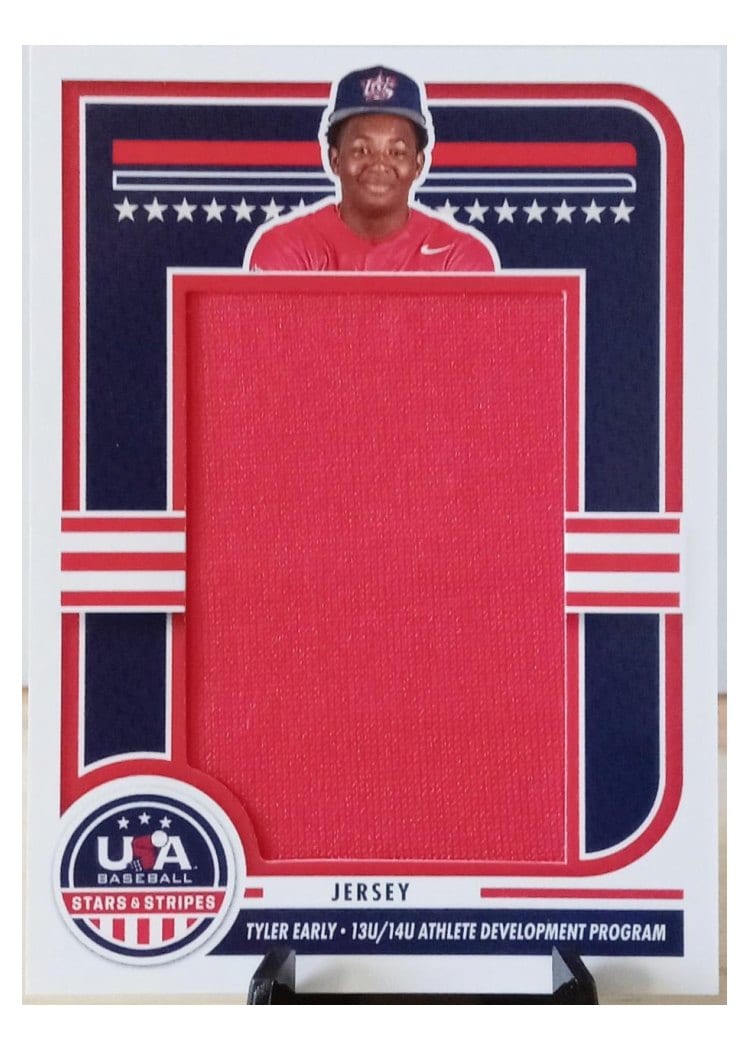 2025 Panini Stars & Stripes Jumbo Material Pants Tyler Early #JMJ-HE card