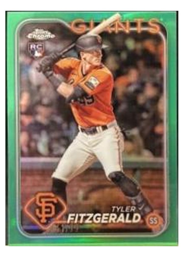 2024 Topps Chrome Base Set Tyler Fitzgerald #131 card