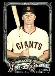 2025 Topps Allen & Ginter X Base Set Tyler Fitzgerald #202 card