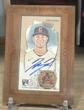 2023 Topps Allen & Ginter Framed Mini Autographs Tyler Freeman #MA-TF card