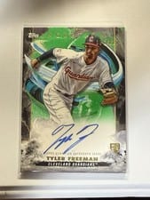 2023 Topps Inception Rookies and Emerging Stars Autographs Tyler Freeman #BRES-TF card