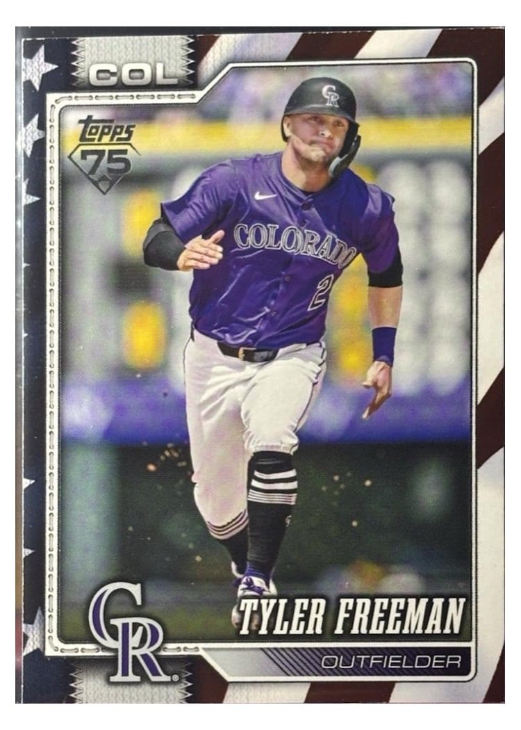 2026 Topps Base Set Tyler Freeman #199 card