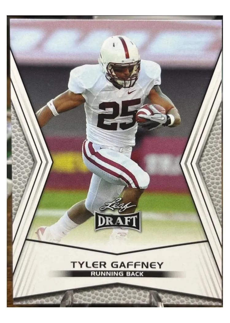 2014 Leaf Draft Tyler Gaffney #86 card