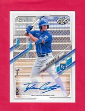 2021 Topps Pro Debut Autographs Tyler Gentry #PD-122 card