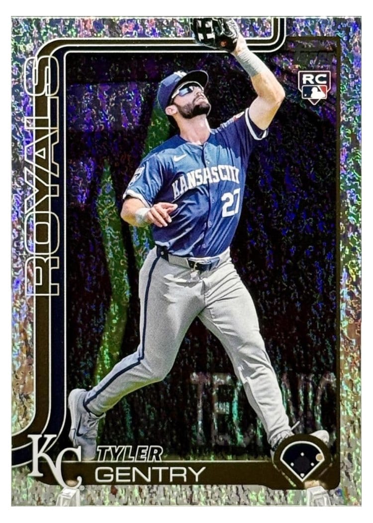 2025 Topps Base Set Tyler Gentry Holo Foil #6 card