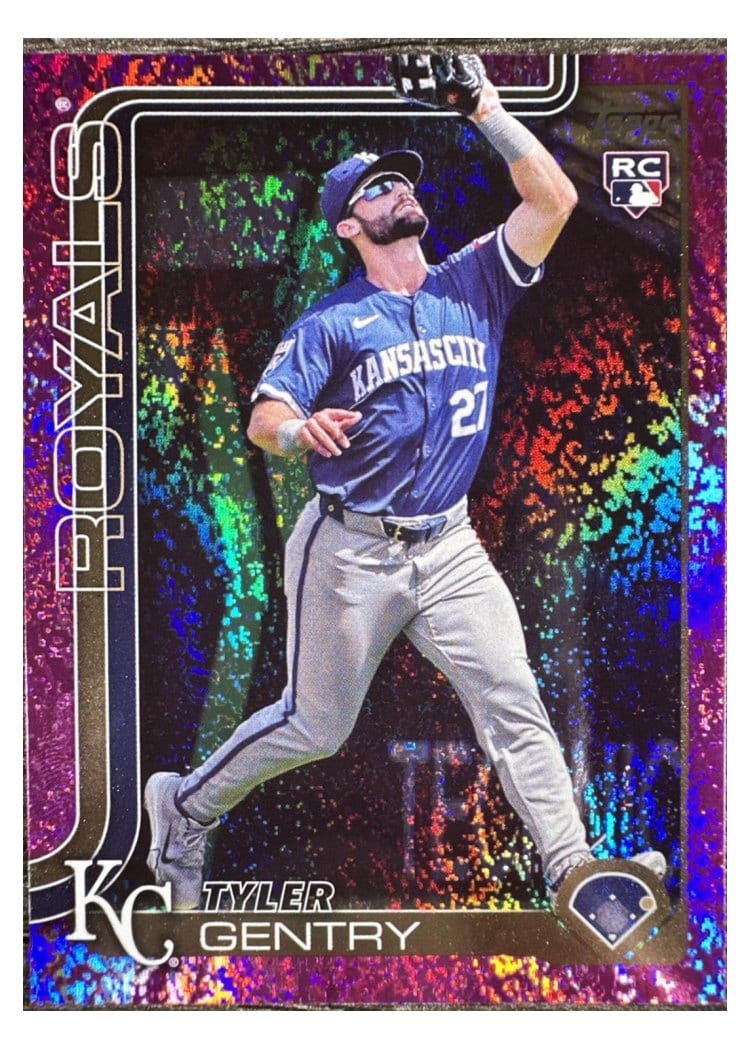 2025 Topps Base Set Tyler Gentry Pink Foil #6 card