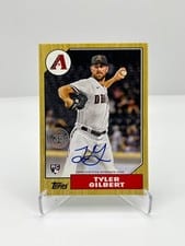 2022 Topps Update 1987 Topps Autographs Tyler Gilbert #87BA-TG card