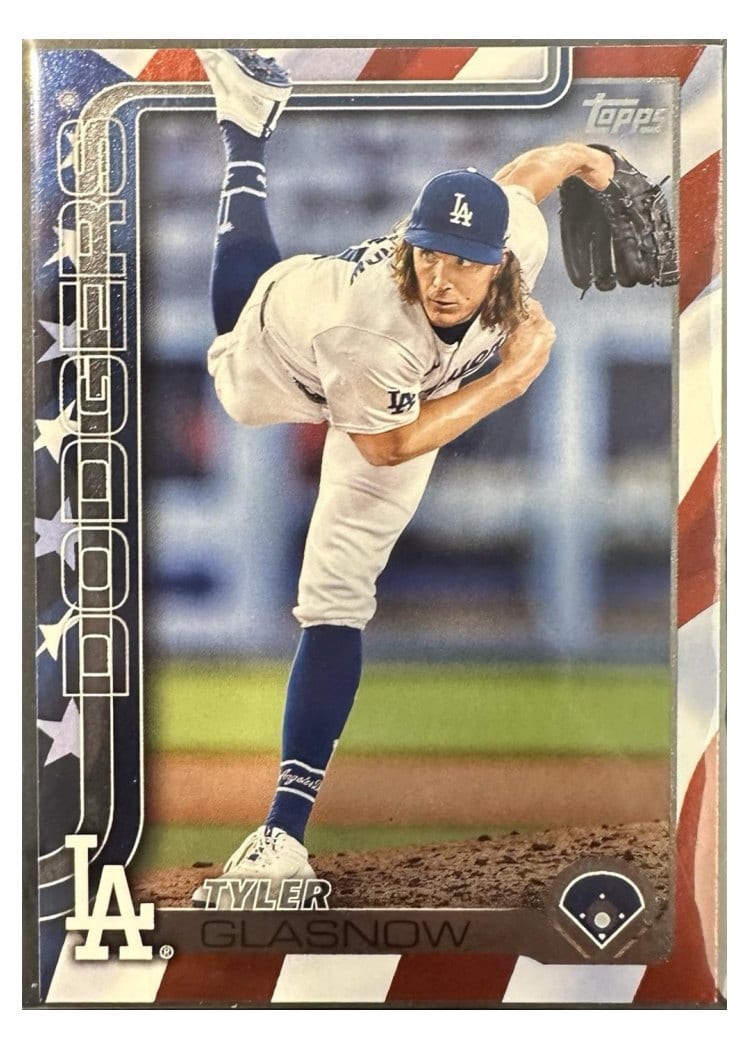 2025 Topps Base Set Tyler Glasnow #201 card