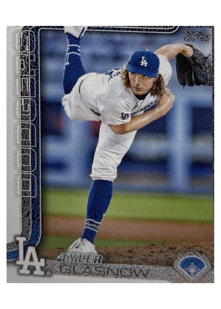 2025 Topps Base Set Tyler Glasnow #201 card