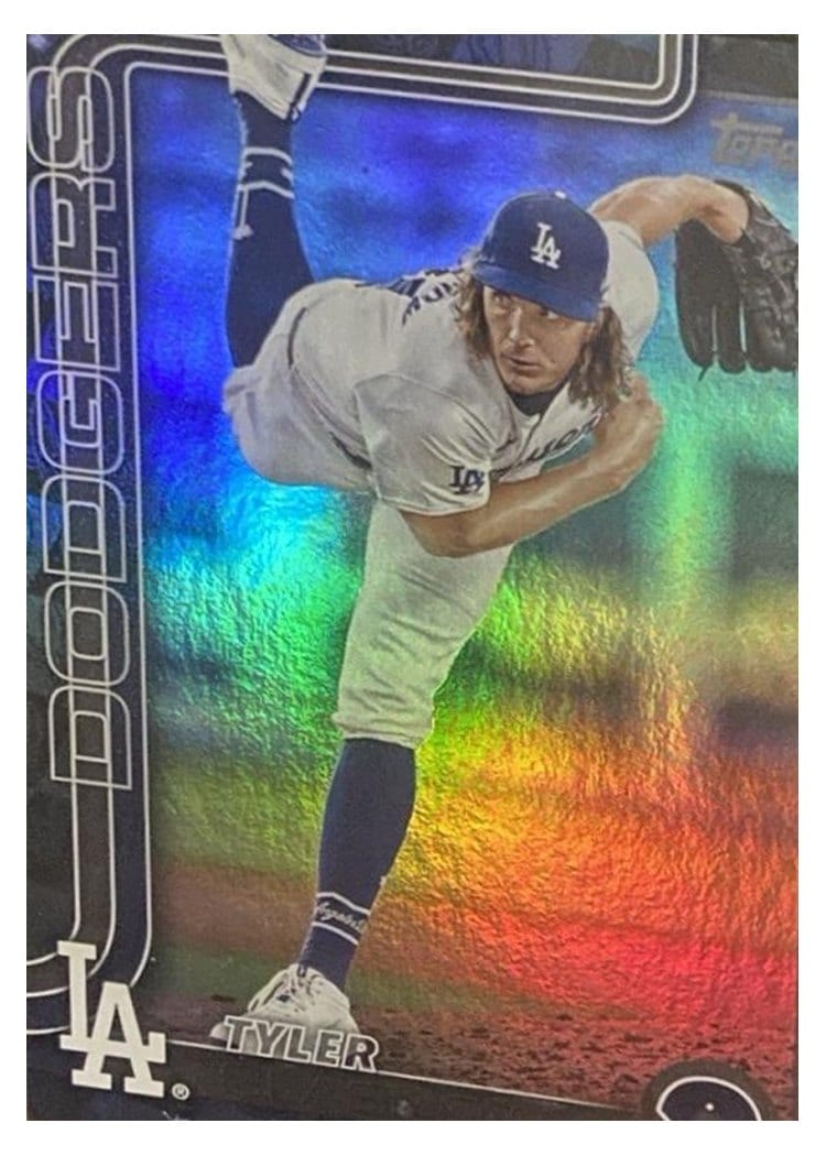 2025 Topps Base Set Tyler Glasnow #201 card
