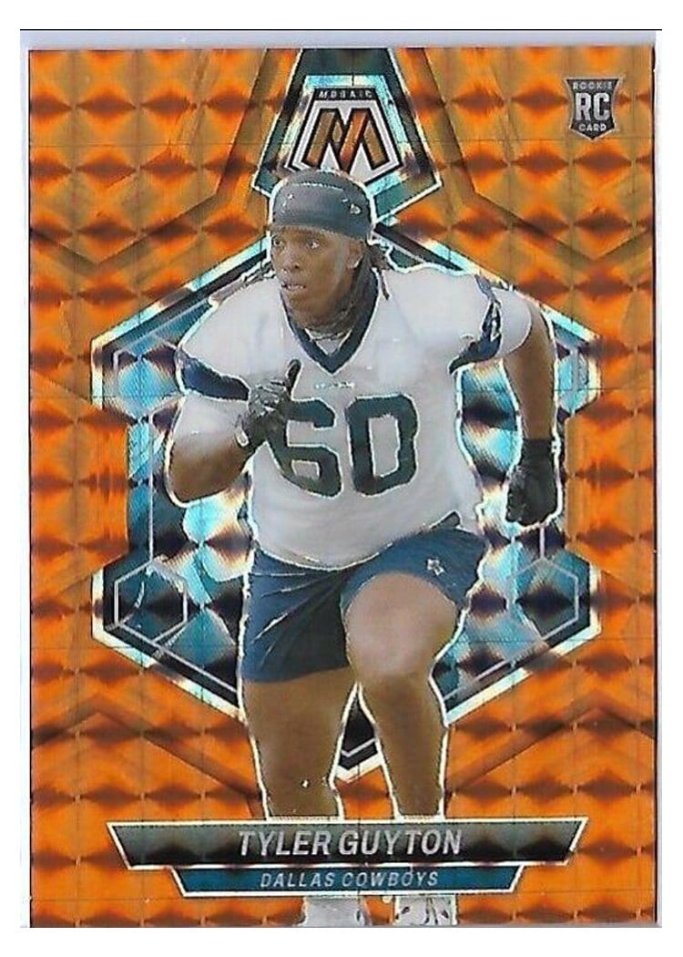 2024 Panini Mosaic Base Set Tyler Guyton #329 card
