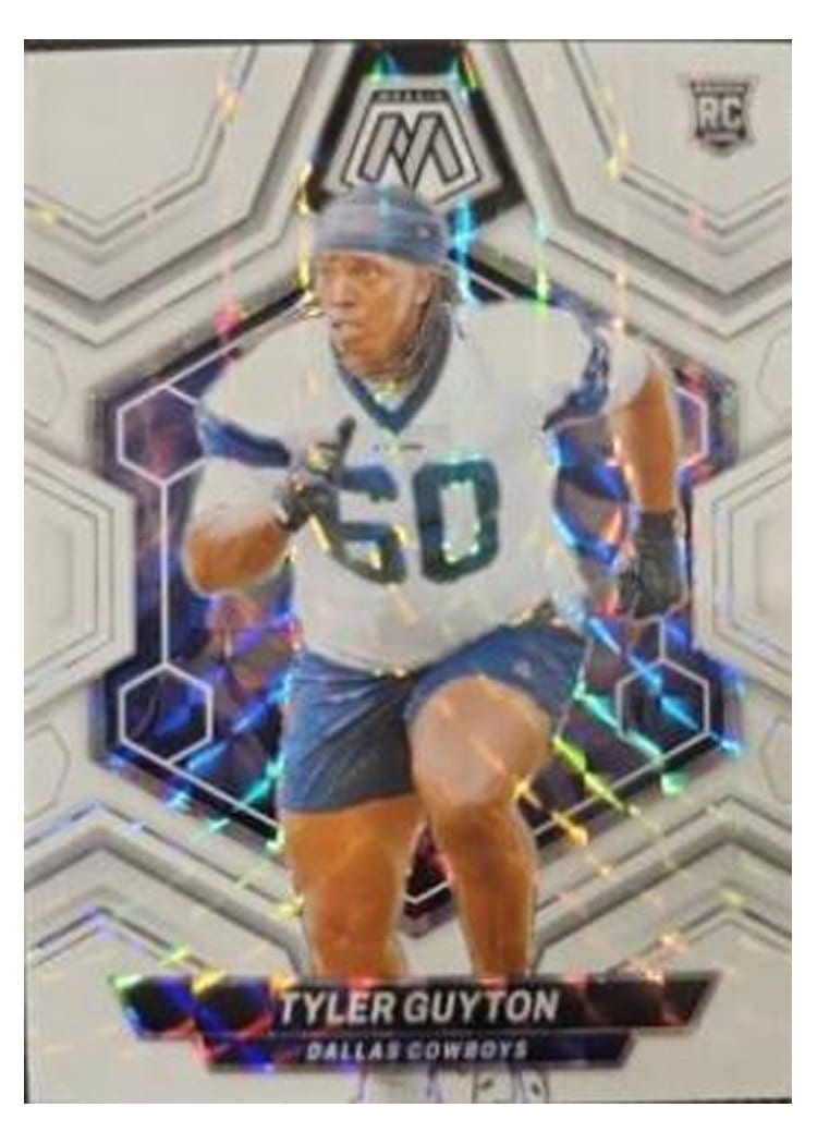 2024 Panini Mosaic Base Set Tyler Guyton #329 card
