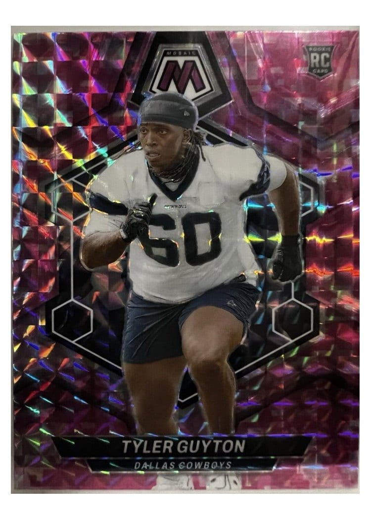 2024 Panini Mosaic Base Set Tyler Guyton #329 card