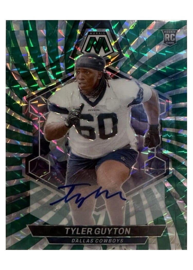 2024 Panini Mosaic Base Set Tyler Guyton #329 card