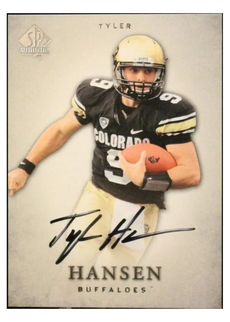 2012 SP Authentic Tyler Hansen #20 card