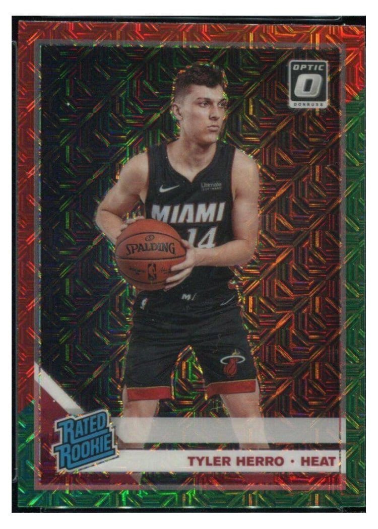 2019 Panini Donruss Optic Tyler Herro Choice Red and Green #172 card