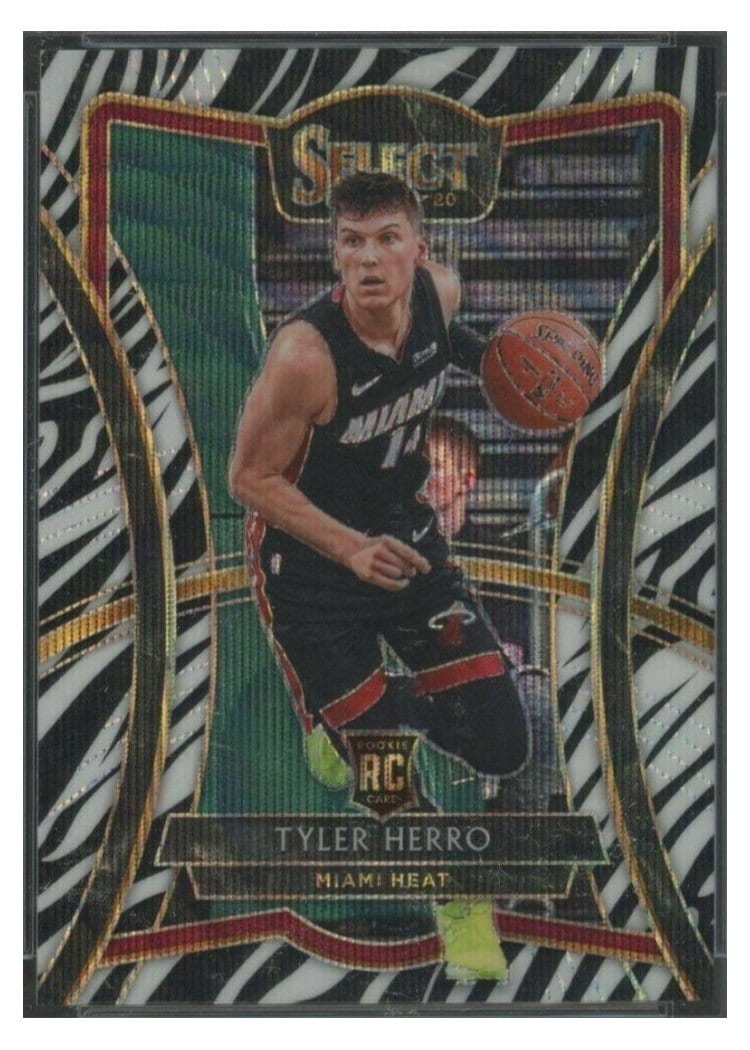 2019 Panini Select Tyler Herro #169 card