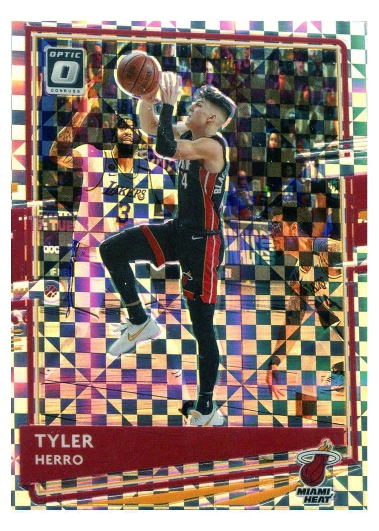 2020-21 Donruss Optic Base Set Tyler Herro #61 card