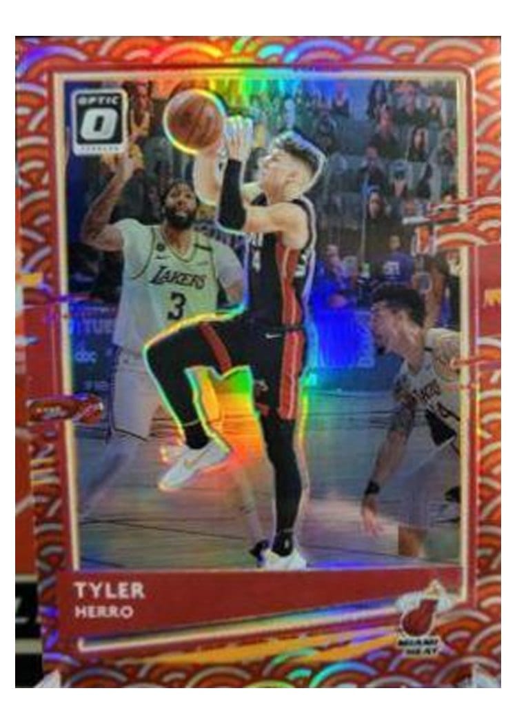 2020-21 Donruss Optic Base Set Tyler Herro #61 card