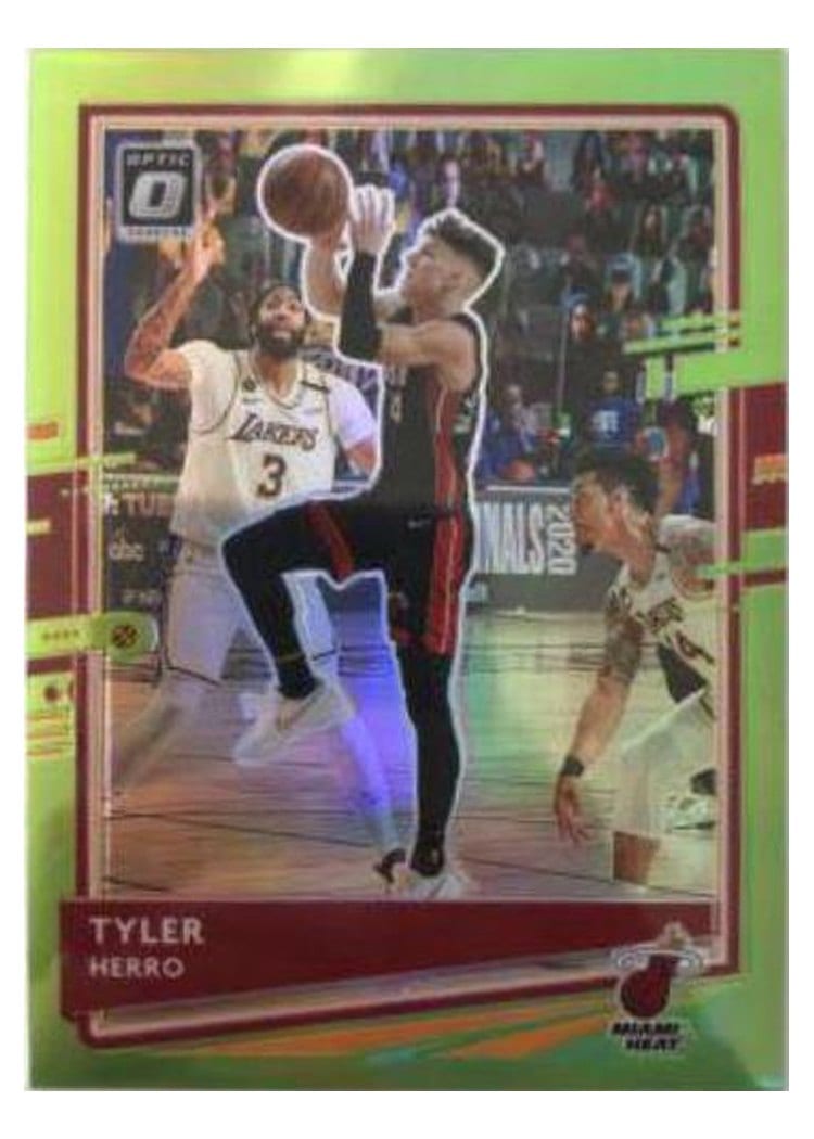 2020-21 Donruss Optic Base Set Tyler Herro #61 card
