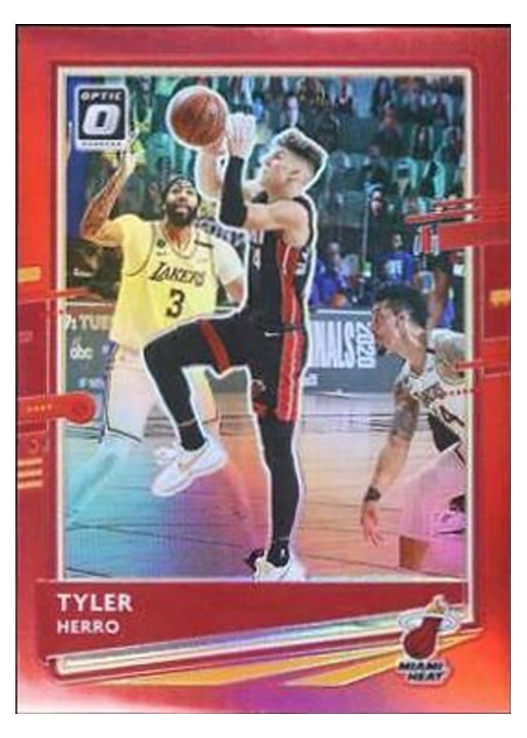 2020-21 Donruss Optic Base Set Tyler Herro #61 card