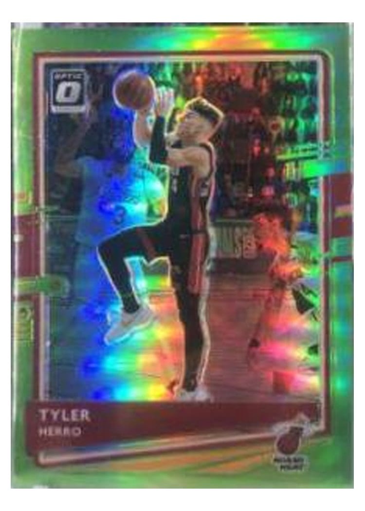2020-21 Donruss Optic Base Set Tyler Herro #61 card