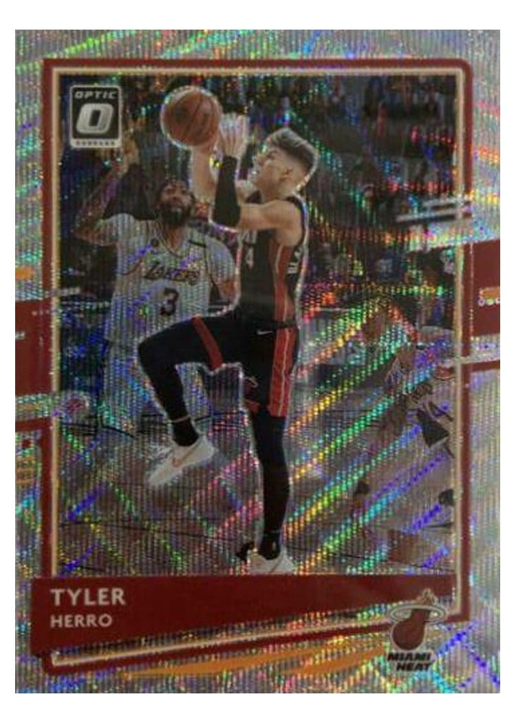 2020-21 Donruss Optic Base Set Tyler Herro #61 card