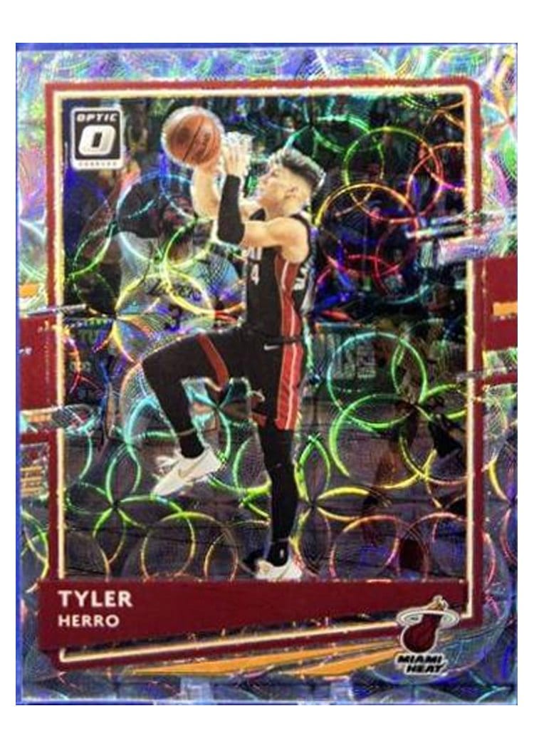 2020-21 Donruss Optic Base Set Tyler Herro #61 card