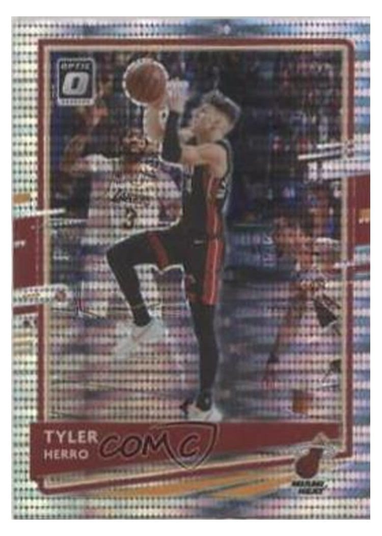 2020-21 Donruss Optic Base Set Tyler Herro #61 card