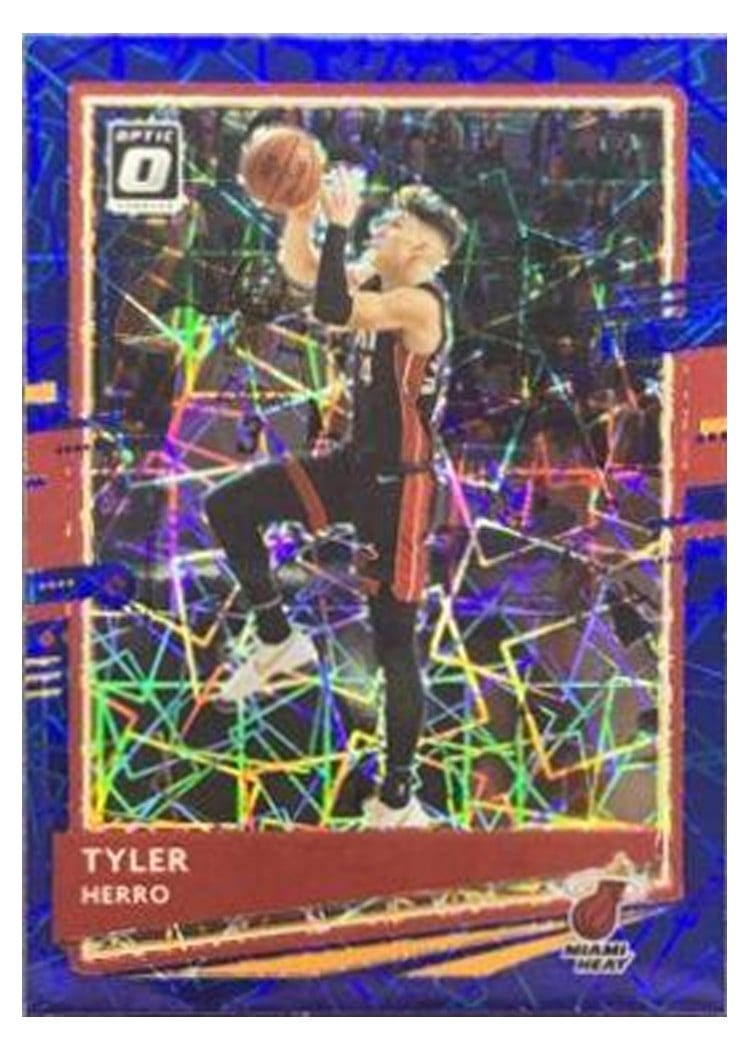 2020-21 Donruss Optic Base Set Tyler Herro #61 card