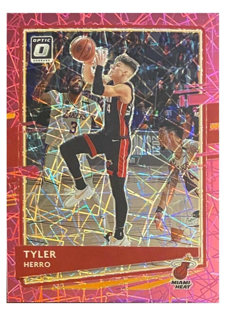 2020-21 Donruss Optic Base Set Tyler Herro #61 card