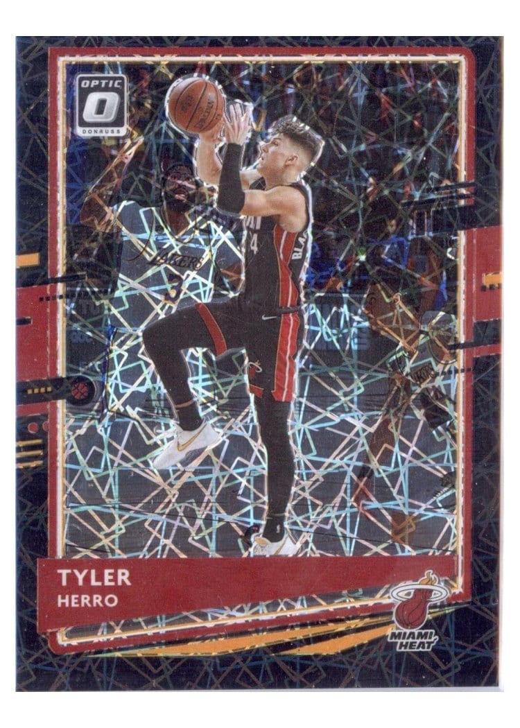 2020-21 Donruss Optic Base Set Tyler Herro #61 card