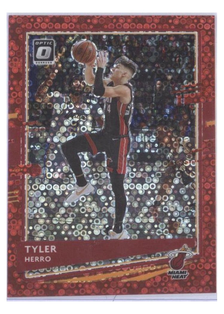 2020-21 Donruss Optic Base Set Tyler Herro #61 card