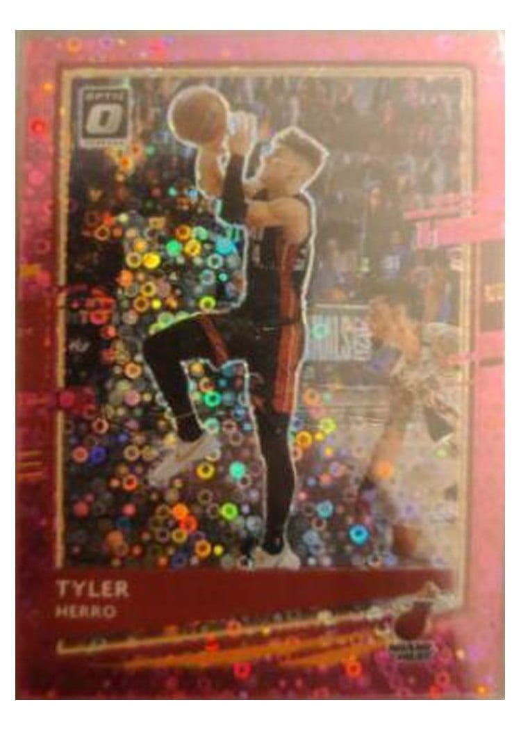2020-21 Donruss Optic Base Set Tyler Herro #61 card